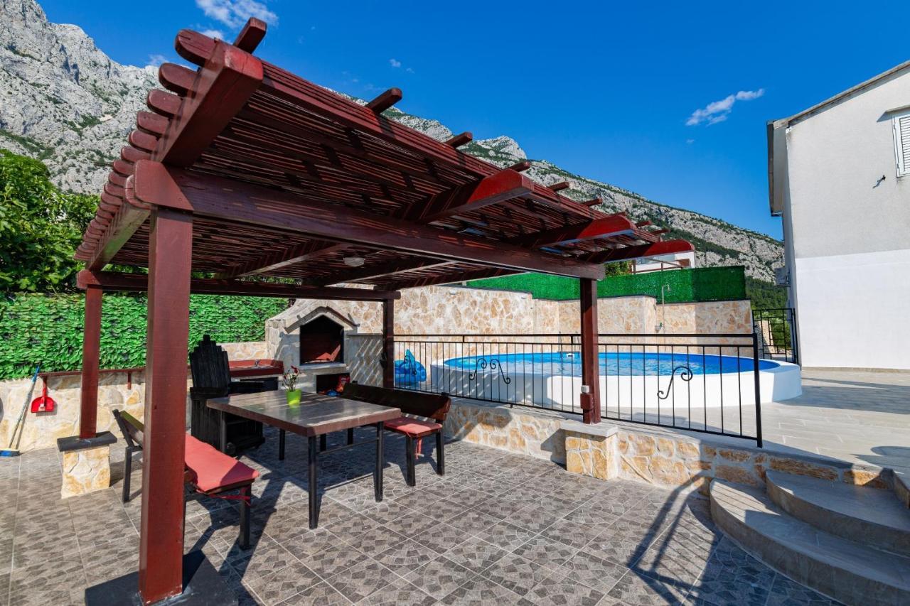 Navis Sea View Apartment With Pool Makarska Buitenkant foto